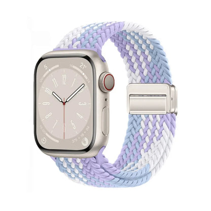 Nylon Braided Band for Apple Watch Ultra & S10–S3 | Soft Durable Strap