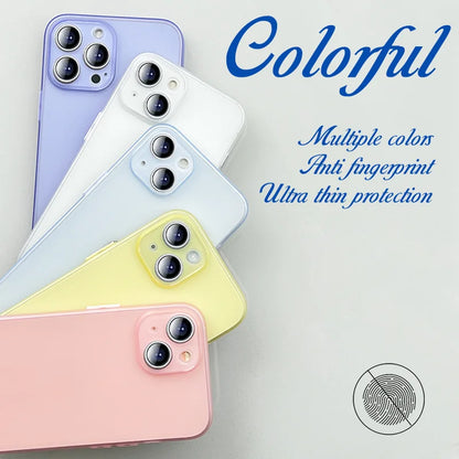 Silicone Soft Candy Color Matte Case for iPhone 14 13 12 Pro Max Plus Mini