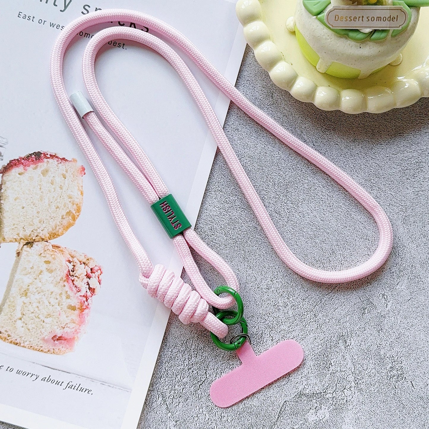 Universal Adjustable Crossbody Phone Lanyard Strap – Neck & Shoulder Rope