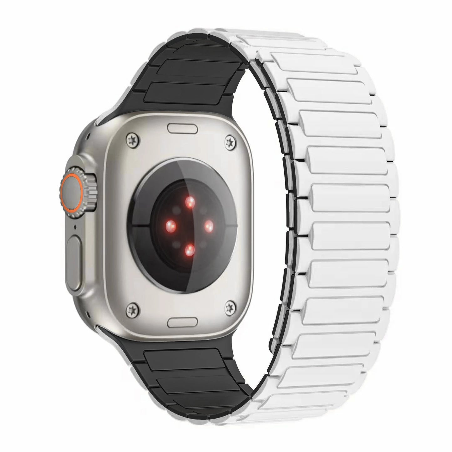 Silicone Magnetic Band for Apple Watch Ultra 3/2 – iWatch Series 6–11 SE