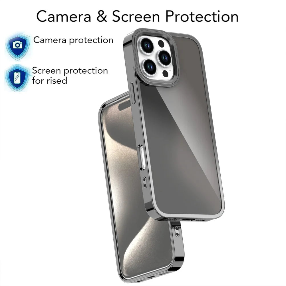 Anti-Yellow Magnetic Gradient Case w/ Metal Lens Guard for iPhone 16–11