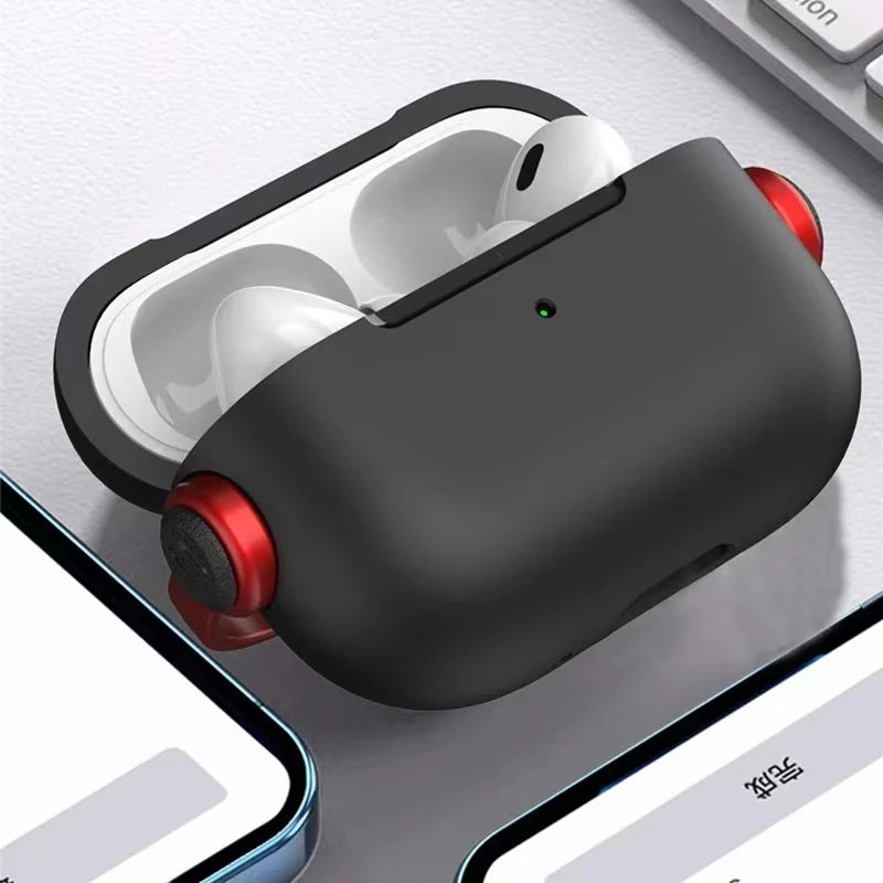 Protective Case for Apple AirPods 1/2/3 & Pro 2, Wireless Earphone Cover with Holder