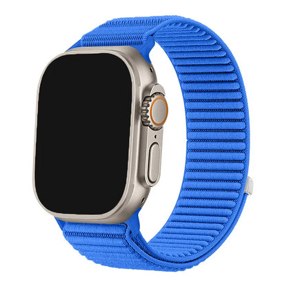 Nylon Braided Sport Strap for Apple Watch Band 10 9 8 SE Ultra 2 49mm–38mm