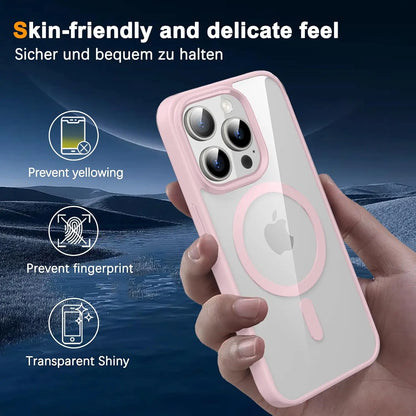 Anti-Yellowing MagSafe Case for iPhone 15 14 13 12 11 SE & More