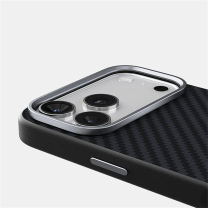 Carbon Fiber Magnetic Matte Slim Case for iPhone 17 16 15 14 13 Pro Max Plus