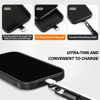 Adjustable Long Phone Lanyard Crossbody Strap for iPhone, Samsung, Xiaomi