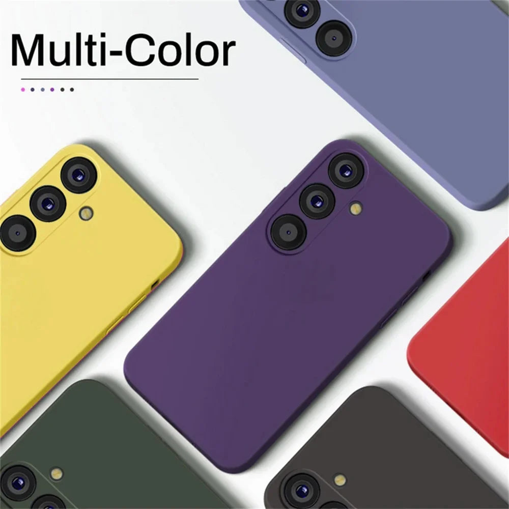 Soft Liquid Silicone Case for Samsung Galaxy S23 Ultra & Plus S23Ultra Models