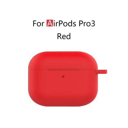 Soft Silicone AirPods Pro 3 Case – Keychain & Cleaning Kit Included