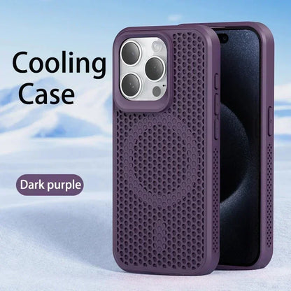 Cooling Magnetic Case for iPhone 14 Pro Max Plus – MagSafe Compatible