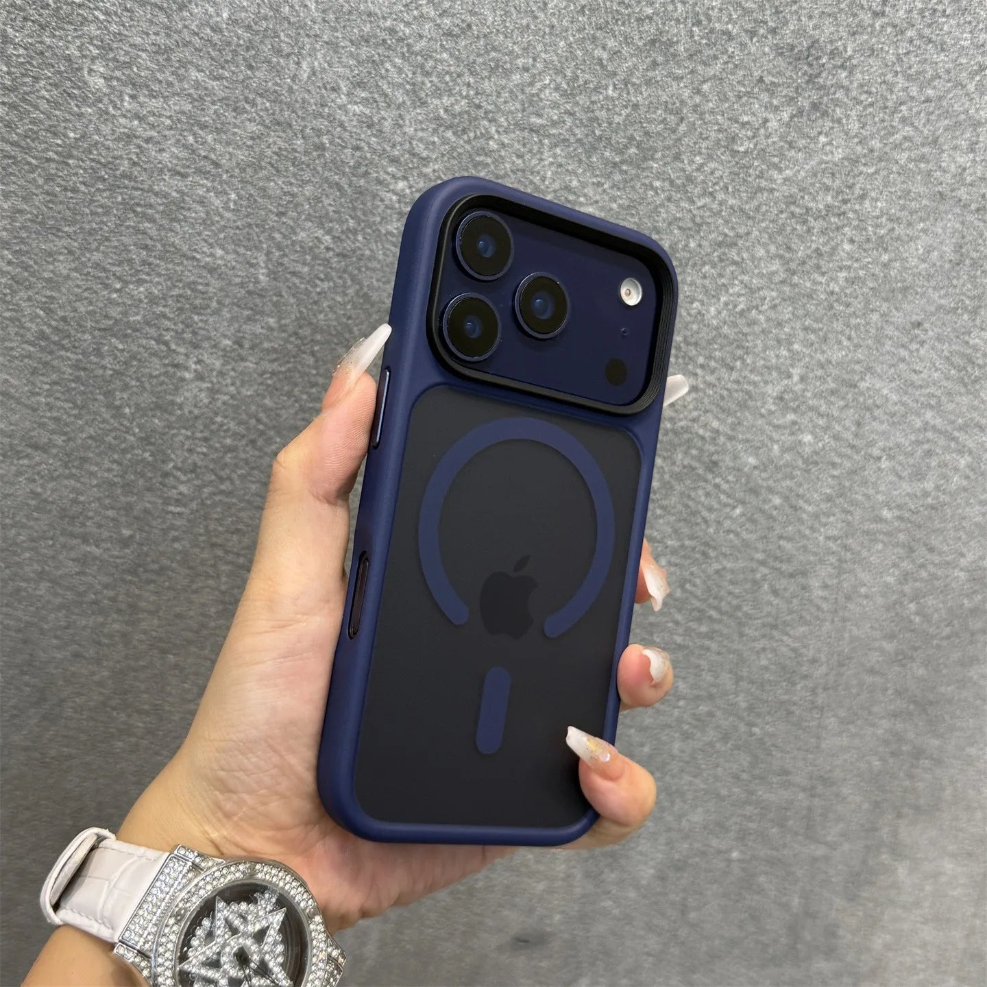 Matte Mixed Armor Magnetic Case for iPhone 17 Pro Max & 17 Pro – AI Camera Cover