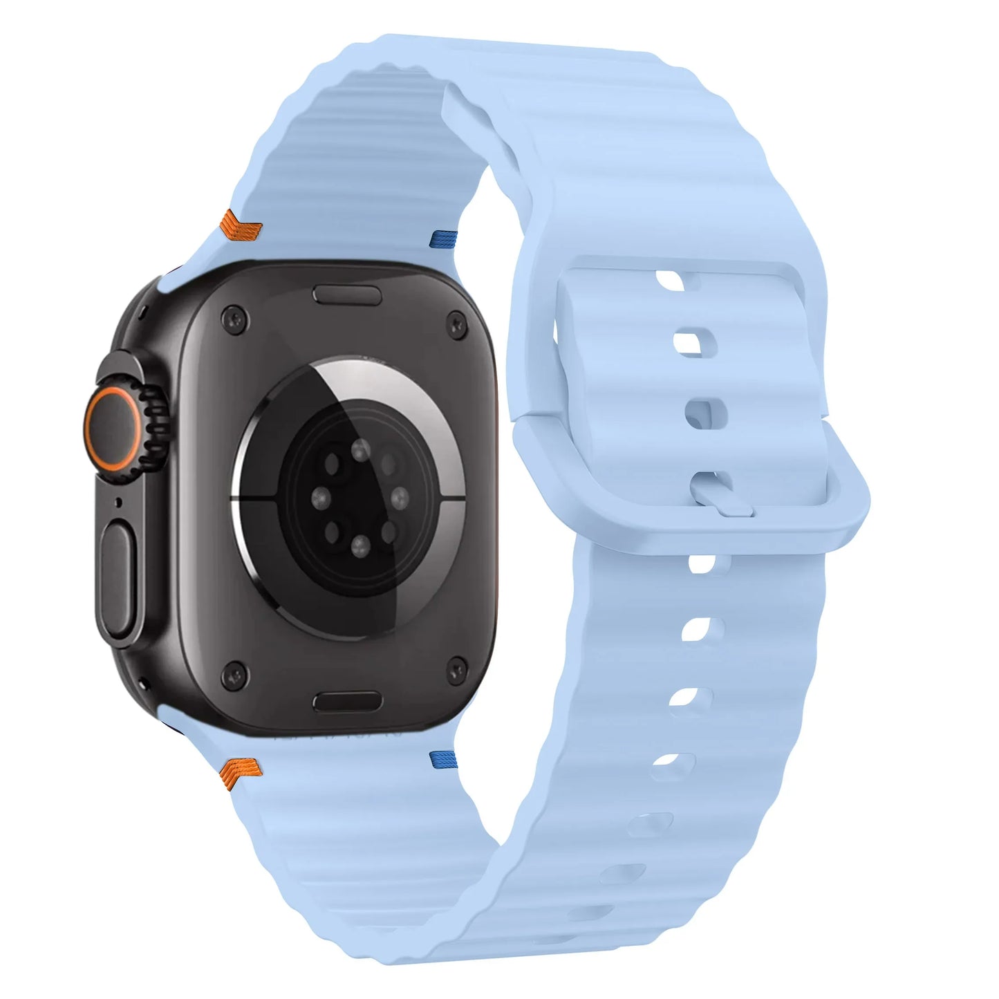 Silicone Strap for Apple Watch Ultra 3/2/1 49/46/45/44/42/41/40mm Sport Wristband