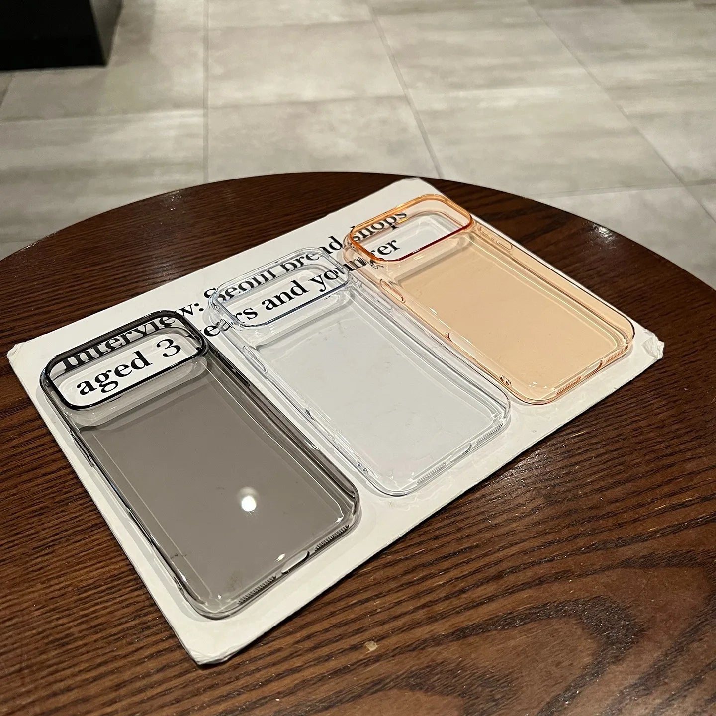 Ultra Thin Transparent Orange Case for iPhone 17 Pro Max 16 15 14 13 12 Air Plus