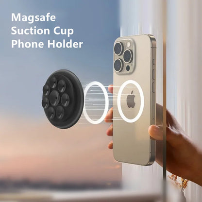 Mobile Suction Cup Octobuddy Phone Holder – Magsafe Grip & Stand for Cars