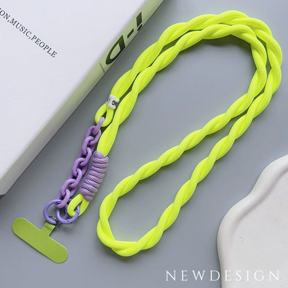 Acrylic Crossbody Phone Lanyard Strap – Anti-Lost Neck & Wrist Clip