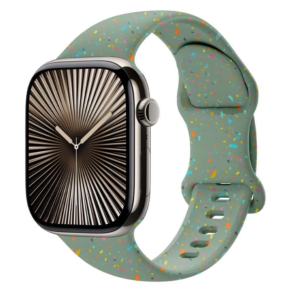 Sport Silicone Band for Apple Watch 49mm 45mm 41mm 38–46mm SE 10 9 8 7