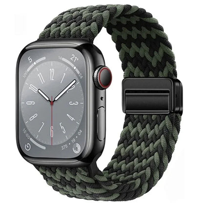 Braided Magnetic Strap for Apple Watch Ultra 2 & Series 10–6 SE Band