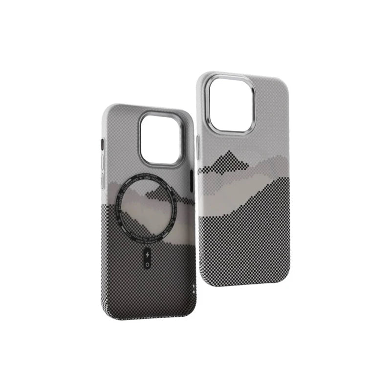 Ultra Thin Carbon Fiber MagSafe Case for iPhone 16 15 14 13 12 Pro Max