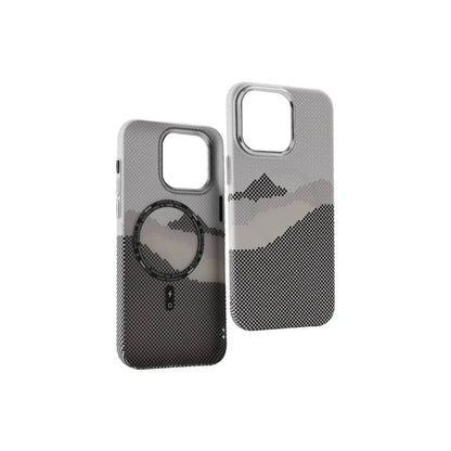 Ultra Thin Carbon Fiber MagSafe Case for iPhone 16 15 14 13 12 Pro Max