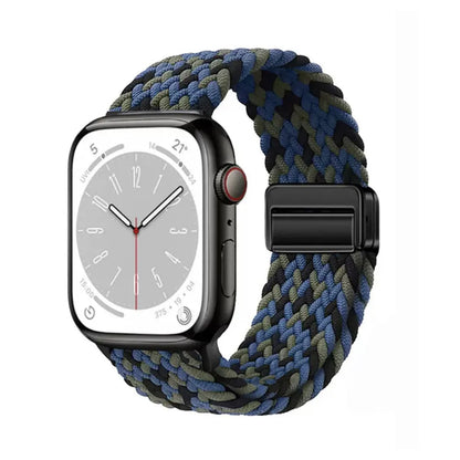 Nylon Braided Band for Apple Watch Ultra & S10–S3 | Soft Durable Strap