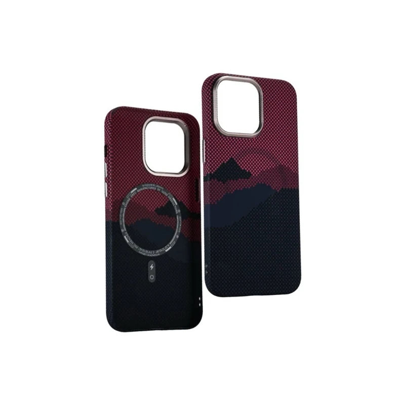 Ultra Thin Carbon Fiber MagSafe Case for iPhone 16 15 14 13 12 Pro Max