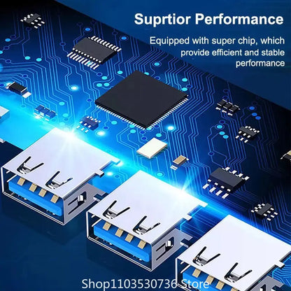 Universal 4-in-1 USB-C Hub Type-C OTG Adapter for Laptop & PC