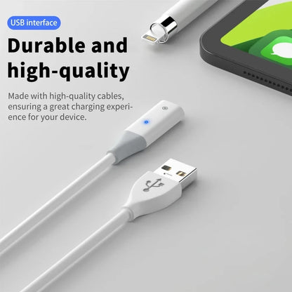 USB A/Type-C Charger Cable for Apple Pencil Gen 1 with Indicator Light