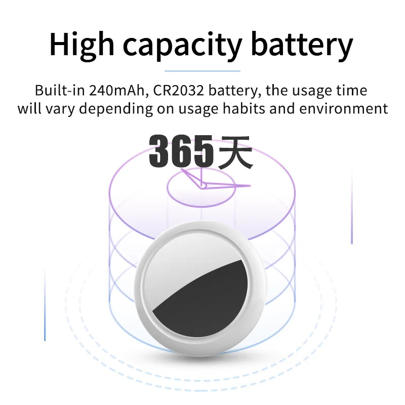 iPhone Security Bluetooth GPS Tracker – Anti-Lost Key Finder with Alerts & Alarm