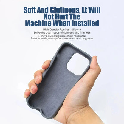 Liquid Silicone Shockproof Case for iPhone 16 Pro Max Plus Soft Cover