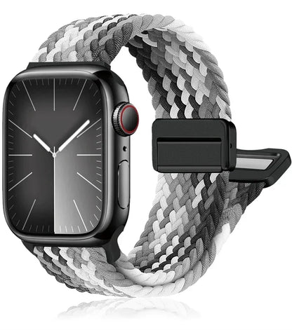 Braided Elastic Strap for Apple Watch Ultra & Series 10–5 SE Band