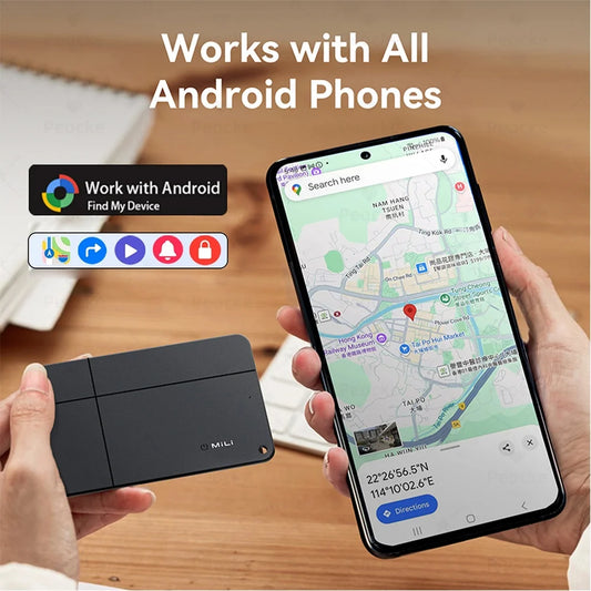 Wallet Anti-Loss Smart Card | GPS Bluetooth Tracker with Google Find My
