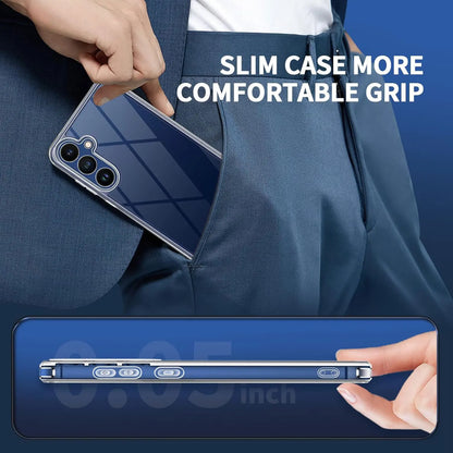 Clear Shockproof Case for Samsung Galaxy A05–A55 & A06–A36 Slim Protective Cover