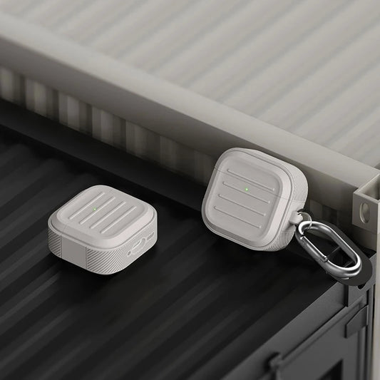 Soft Silicone Case for AirPods Pro 1/2 with Key Buckle Protective Cover