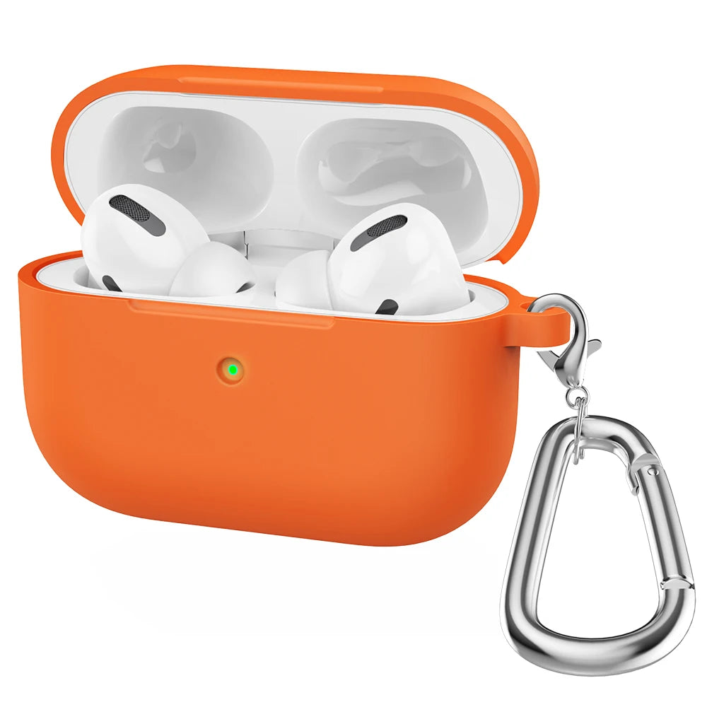 Silicone Protective Case For AirPods Pro Wireless Bluetooth Earphone Cover