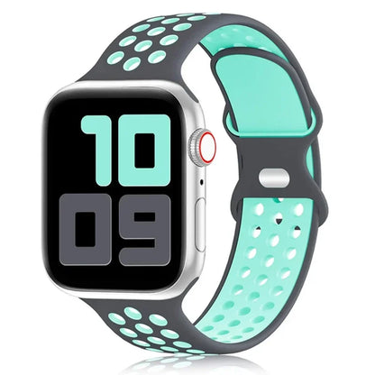 Silicone Strap for Apple Watch Ultra2 49/45/44/42/41/40/38mm Sport Wristband Band