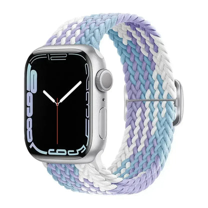 Braided Solo Loop for Apple Watch Ultra & Series 10–7 SE Elastic Band