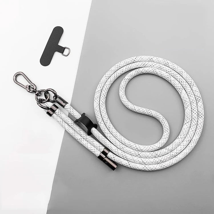 150CM Adjustable Phone Lanyard Strap, Detachable Universal Crossbody Neck Cord with Clip