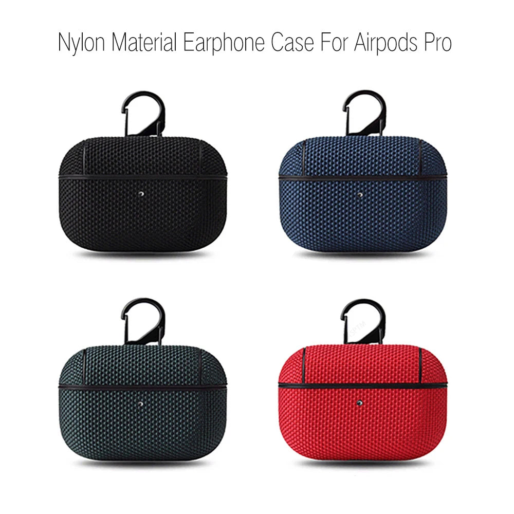 Textile Cloth Case for AirPods Pro 2 3 2 1 Anti-Fingerprint Protective Cover