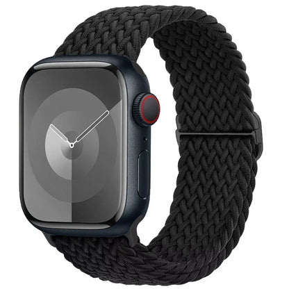 Braided Solo Loop for Apple Watch Ultra & Series 10–3 SE Elastic Band