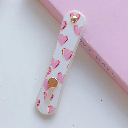 Universal Silicone Finger Ring Holder & Phone Stand – Telescopic Grip