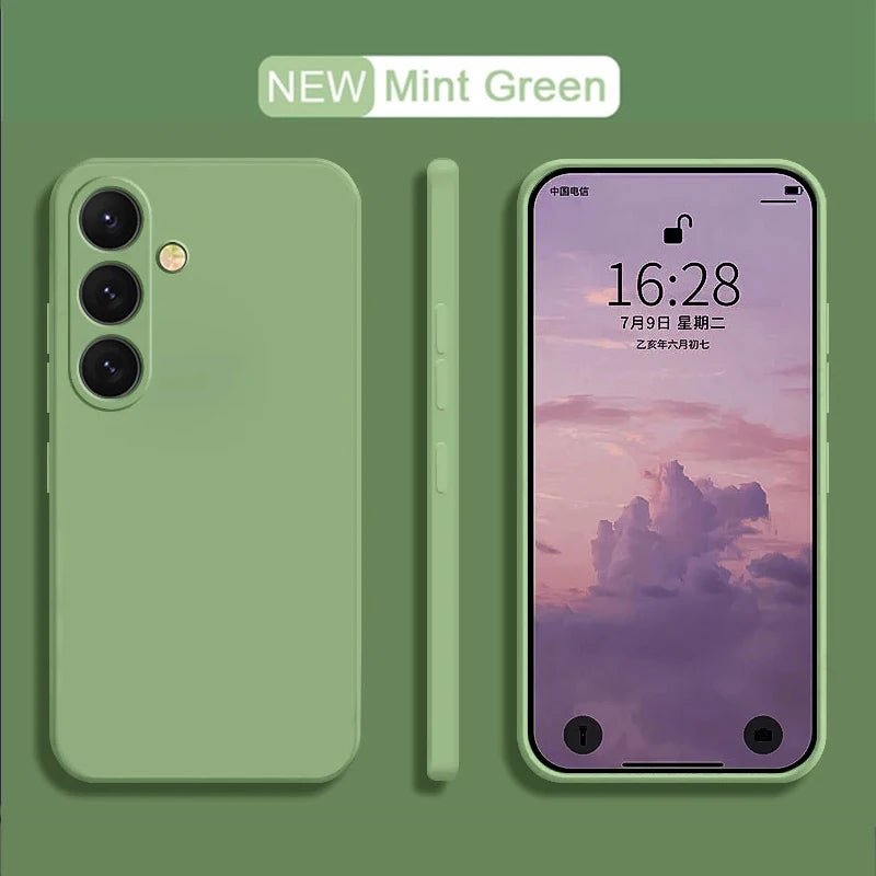 Soft Liquid Silicone Case for Samsung Galaxy S23 Ultra & Plus S23Ultra Models