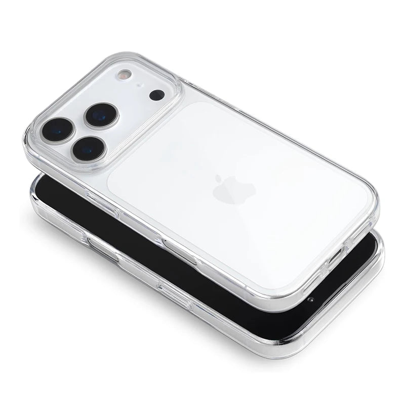 Ultra-Thin Transparent Silicone Case for iPhone 17 Air & 17 Pro Max – Shockproof