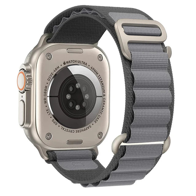 Alpine Loop Nylon Strap for Apple Watch Ultra 2 & Series 10-4, 40-49mm Adjustable Band