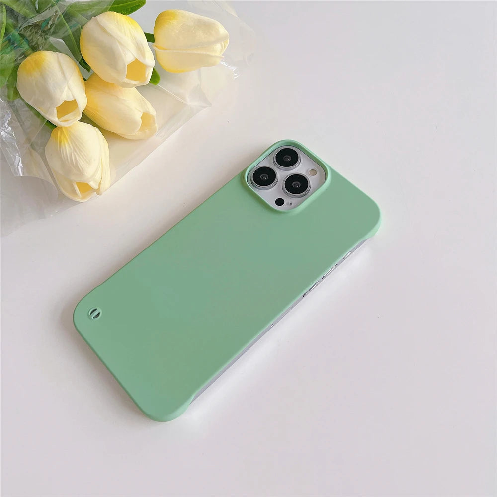 Slim Candy Matte Case for iPhone 16–15 Pro Max | Ultra-Thin Hard PC Cover