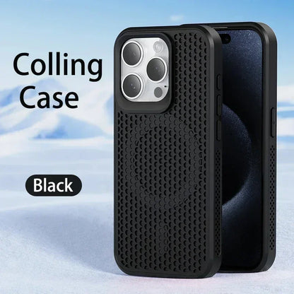 Cooling Magnetic Case for iPhone 14 Pro Max Plus – MagSafe Compatible