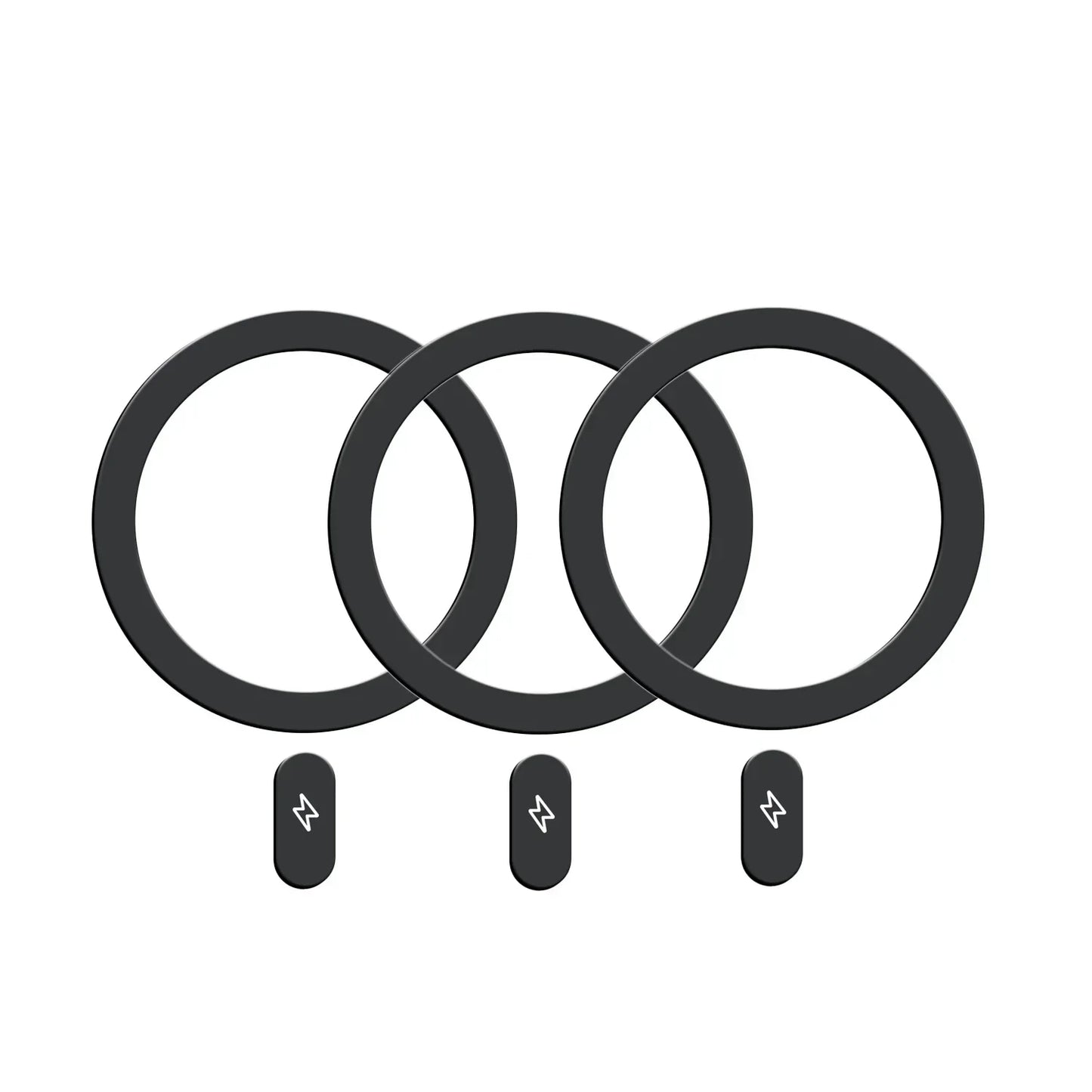 1–5pcs Metal Plate Ring for MagSafe Charger & Car Mount – iPhone 13–15