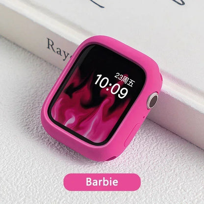 Silicone Bumper Case for Apple Watch Series 6–10 SE 42–46mm Protective Cover