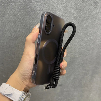 Aurora Gradient Matte Magnetic MagSafe Case for iPhone 16 15 Pro Max Plus