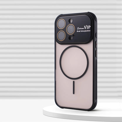 Matte Magnetic Shockproof Case – Full Lens Protection iPhone Pro Max 14/13/12