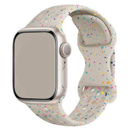 Transparent Silicone Strap for Apple Watch Ultra 2 & Series 10–SE (38–49mm)