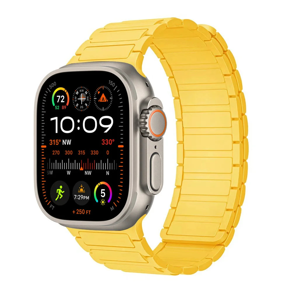 Sports Silicone Magnetic Band – Apple Watch Ultra 2 & Series 5-10 (38-49mm)